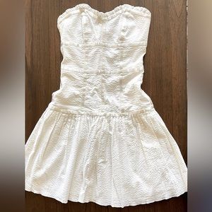 Betsy Johnson white dress size 2